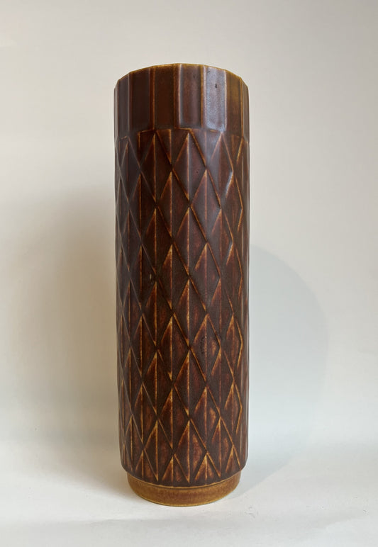 Gunnar Nylund ceramic vase in brownish shades - no. 1001