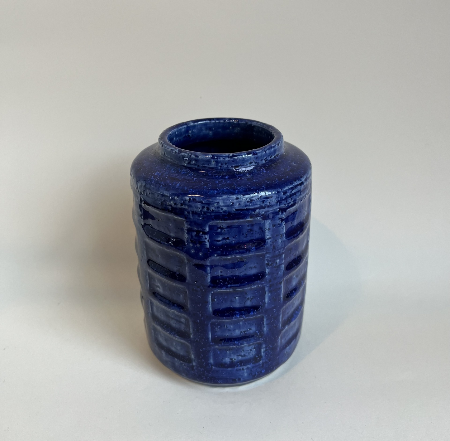Palshus stoneware vase made in Chamotte style by Per Linnemann Schmidt, Denmark 1990s - no. 1007