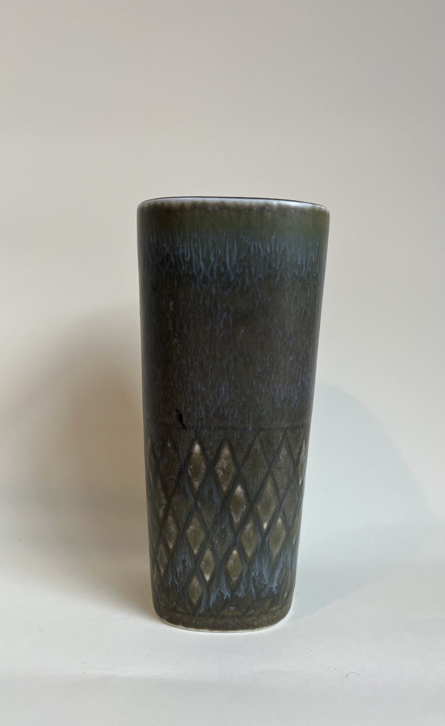 Stoneware vase designed by Carl-Harry Stålhane for Rörstrand, Sweden 1950s - no. 1013