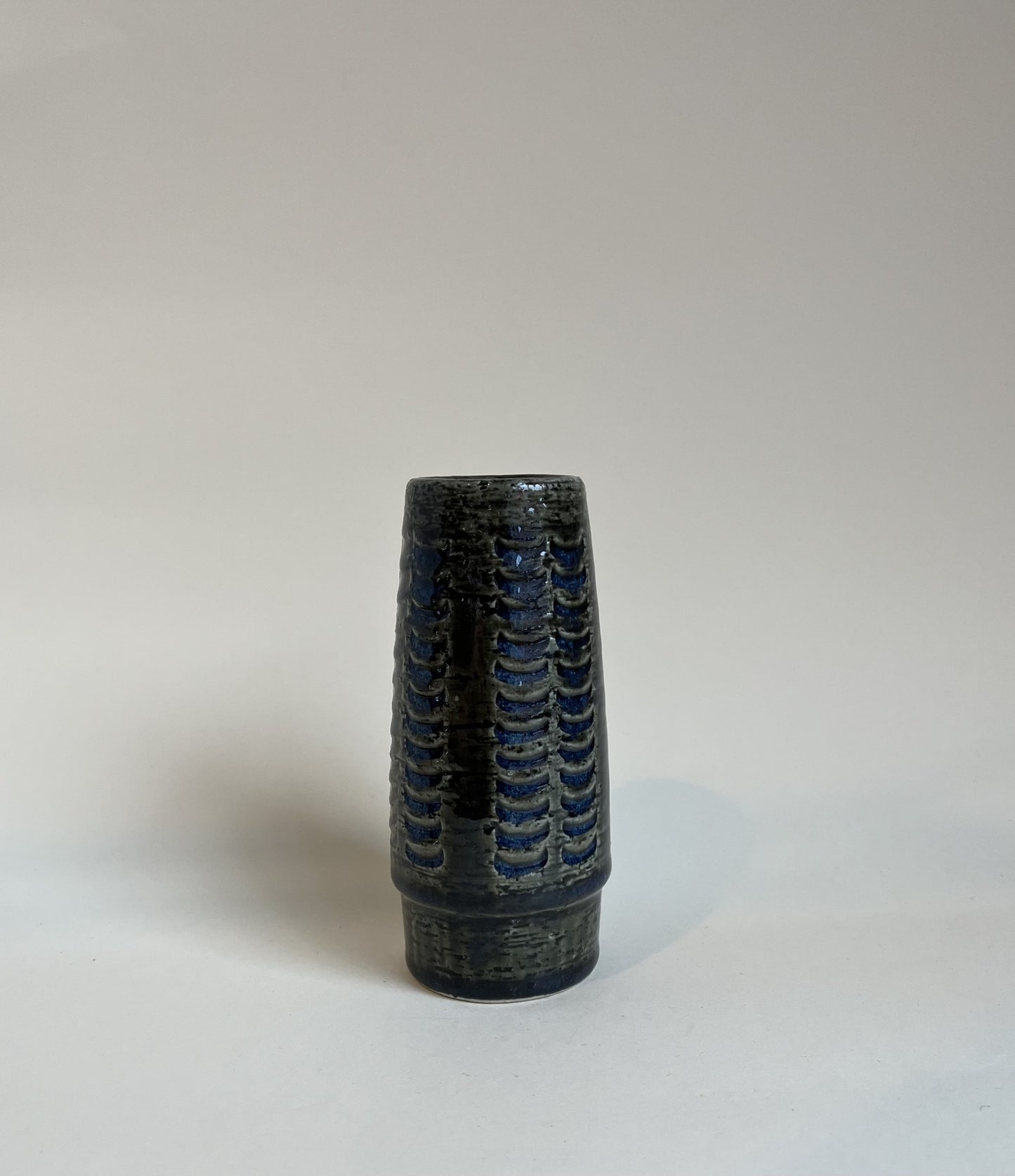 Palshus stoneware vase made in Charmotte style, design by Per Linnemann-Schmidt