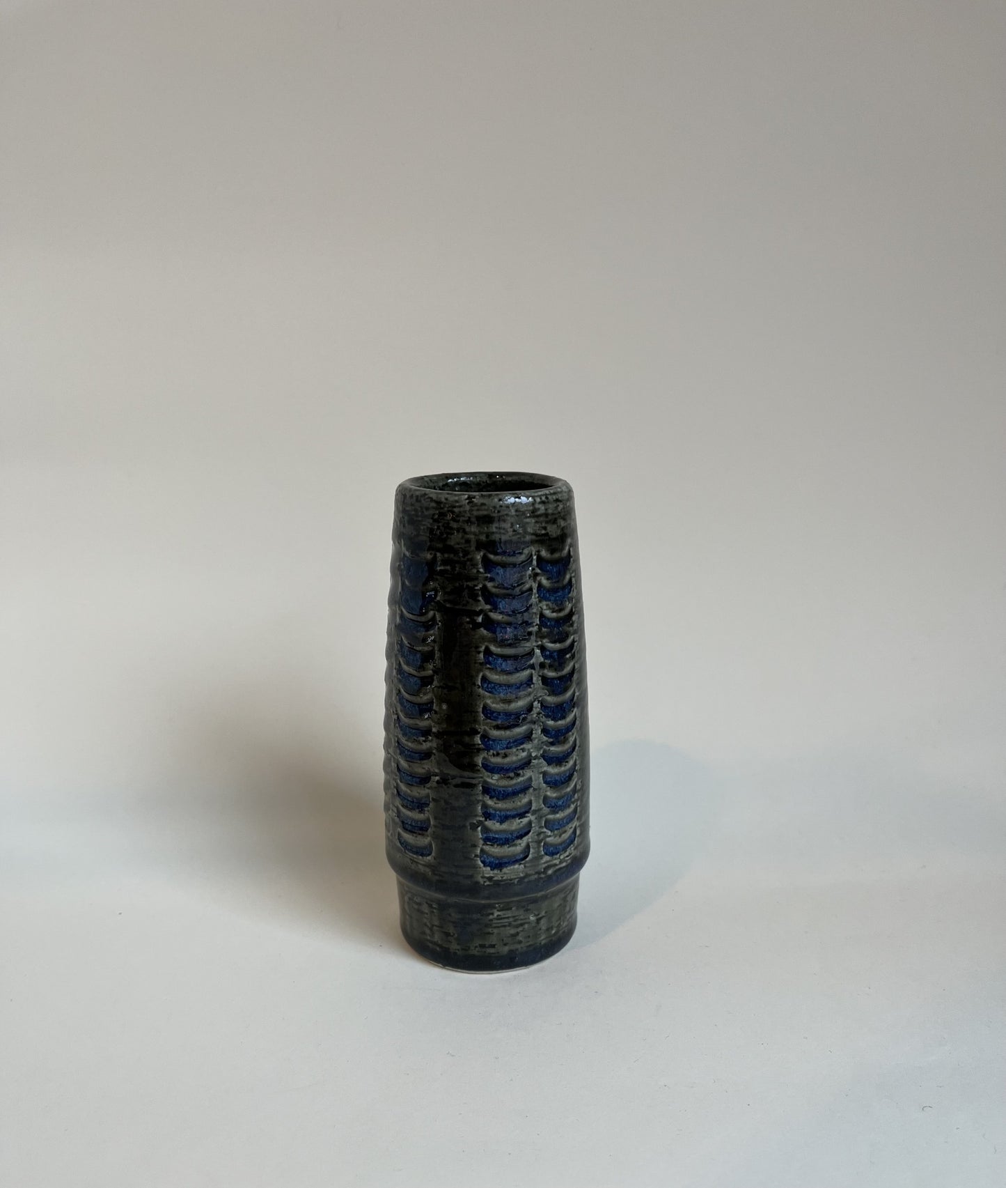 Palshus stoneware vase made in Charmotte style, design by Per Linnemann-Schmidt