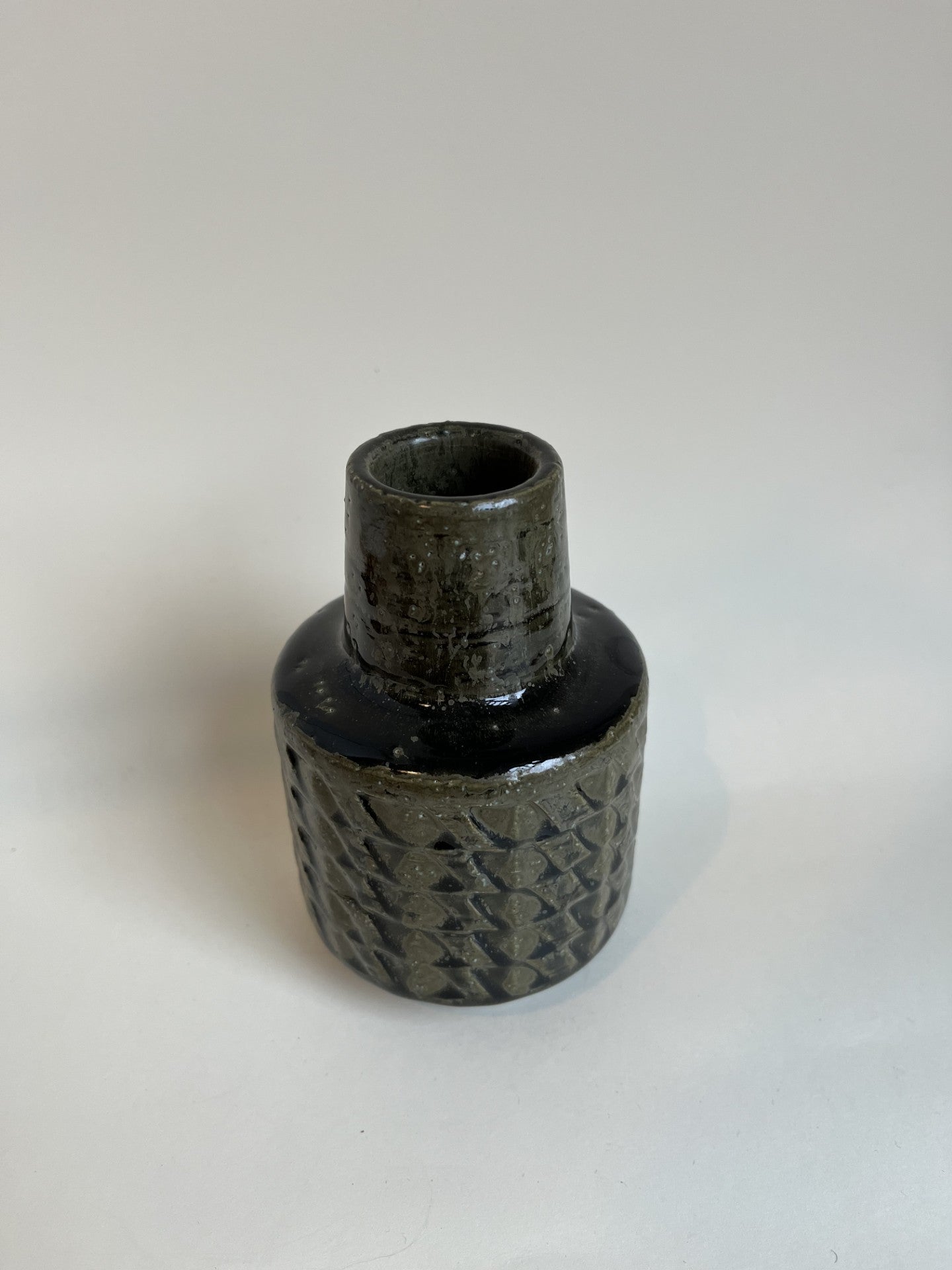 Palshus stoneware vase made in Chamotte style by Per Linnemann Schmidt, Denmark 1960s - no. 1006