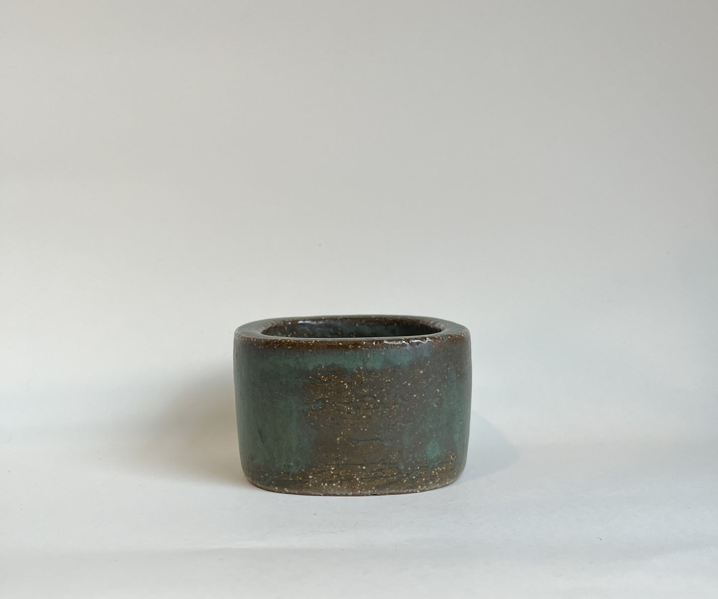 Palshus stoneware vase made in Chamotte style by Per Linnemann Schmidt, Denmark 1990s - no. 1005