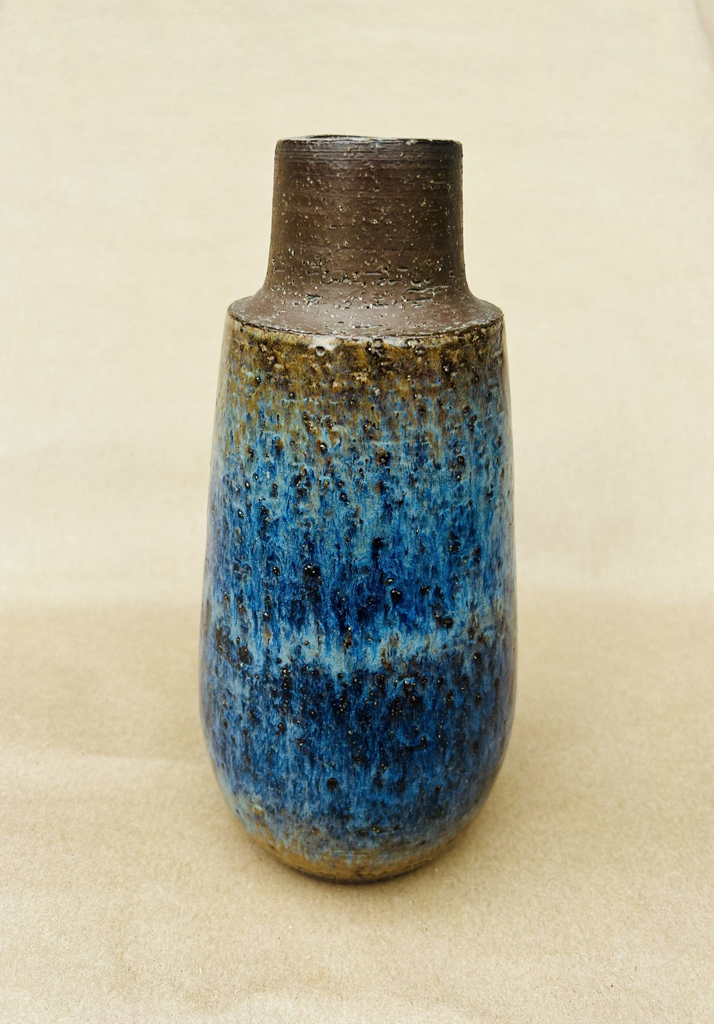 Rare Michael Andersen &amp; Son ceramic vase – Bornholm, 1960s - no. 0001