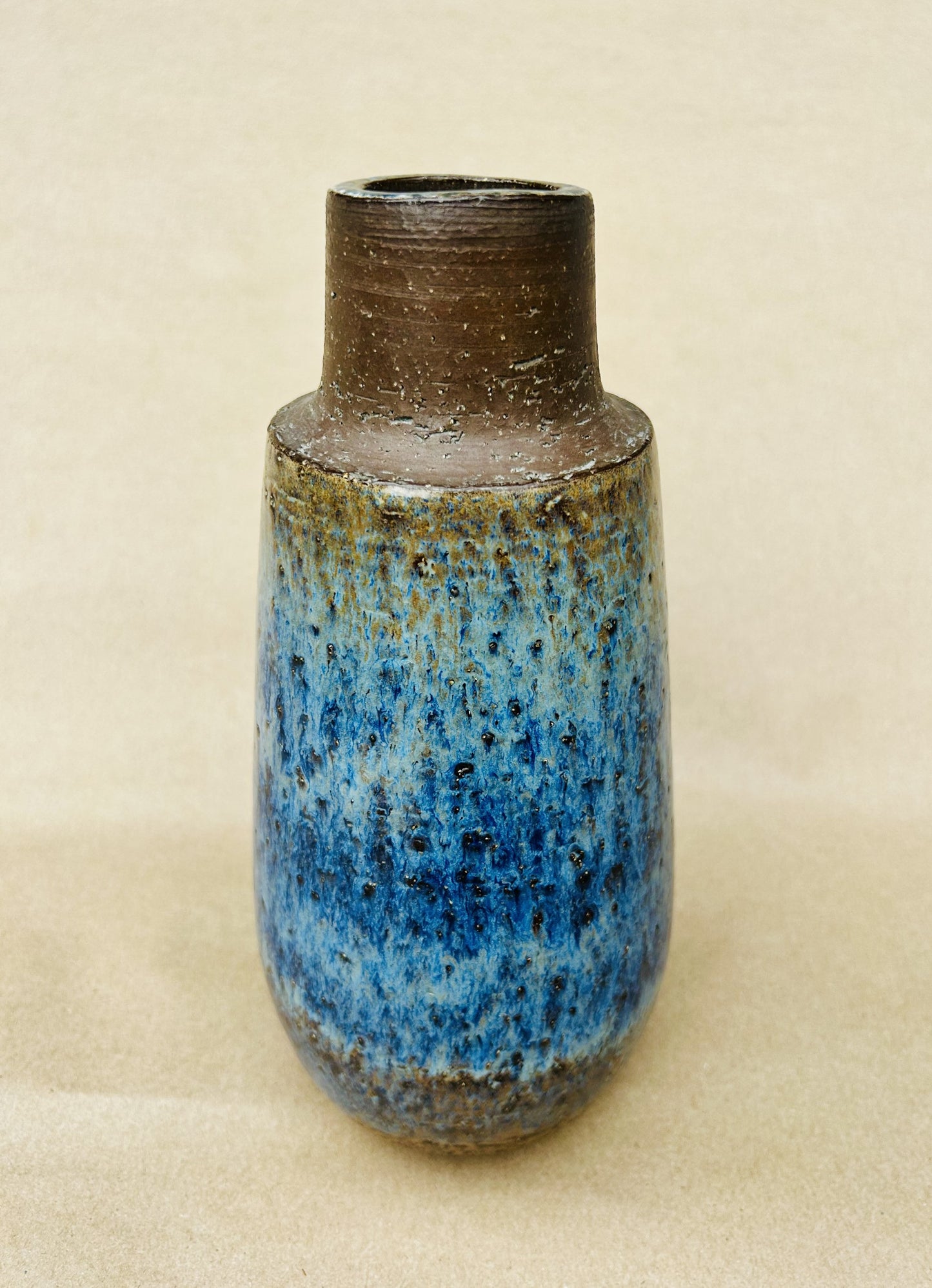 Rare Michael Andersen &amp; Son ceramic vase – Bornholm, 1960s - no. 0001