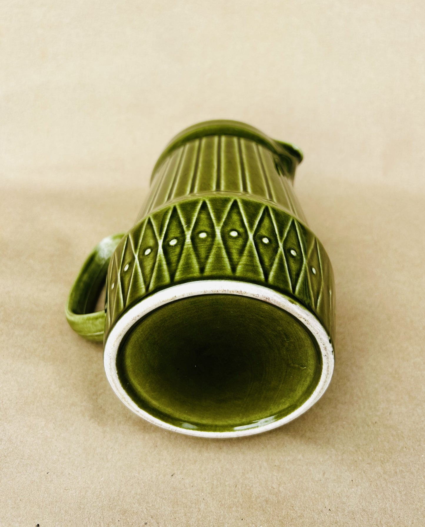 Elegant vintage ceramic jug – 1960s, unknown origin - 0003
