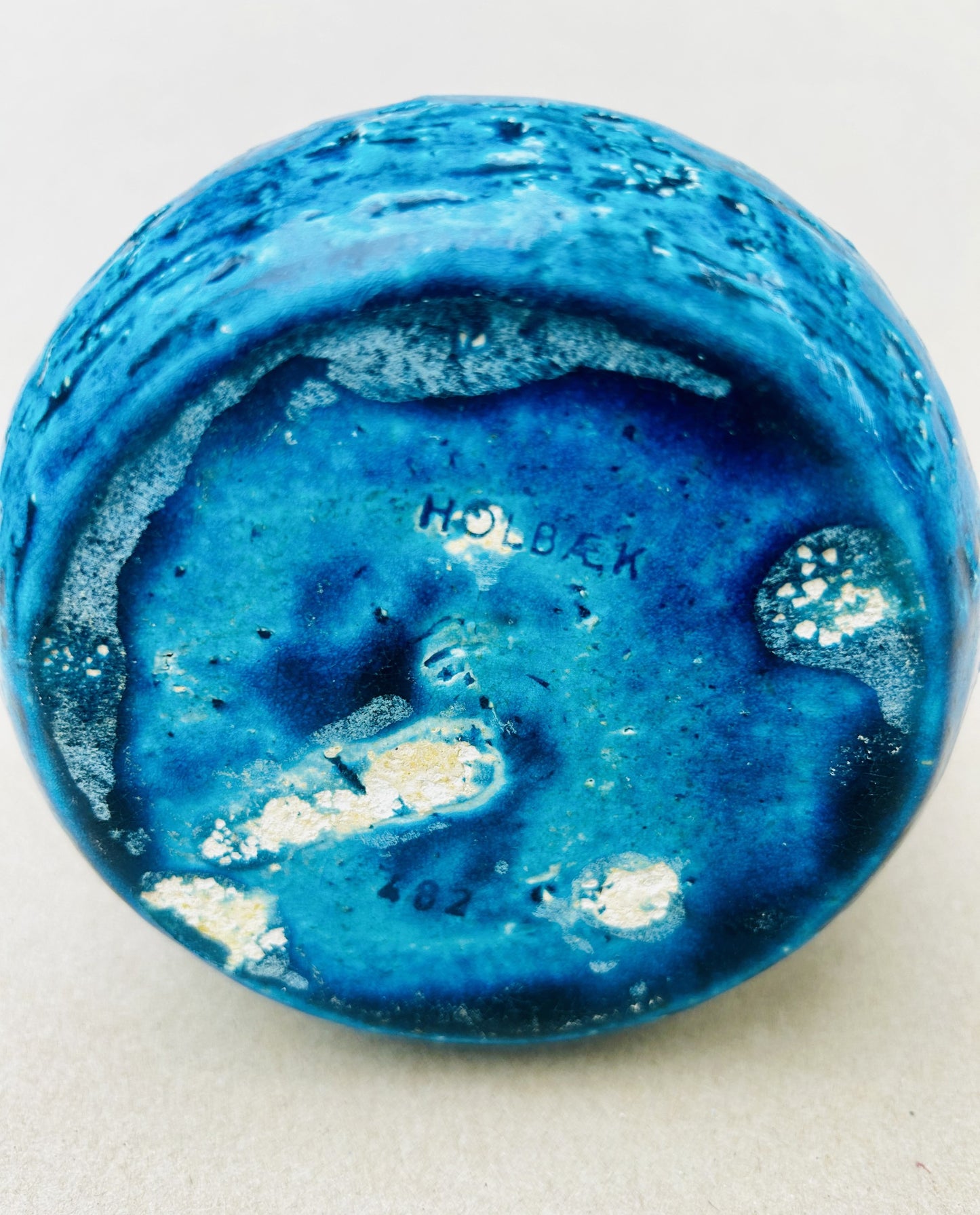 Charming small ceramic vase from Holbæk Ceramic Workshop - no. 0009 