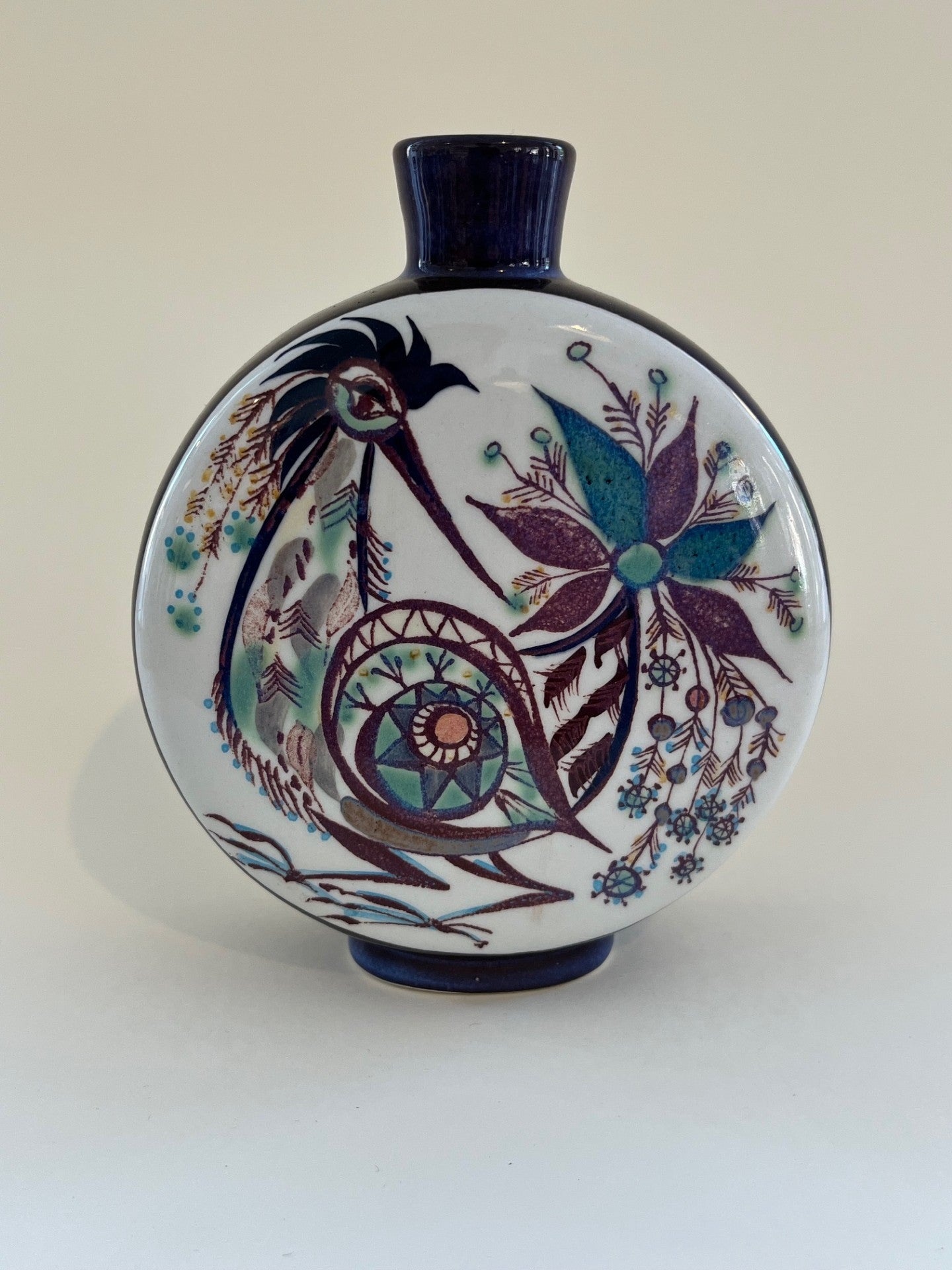 Beautiful vintage ceramic vase from Royal Copenhagen - no. 0005
