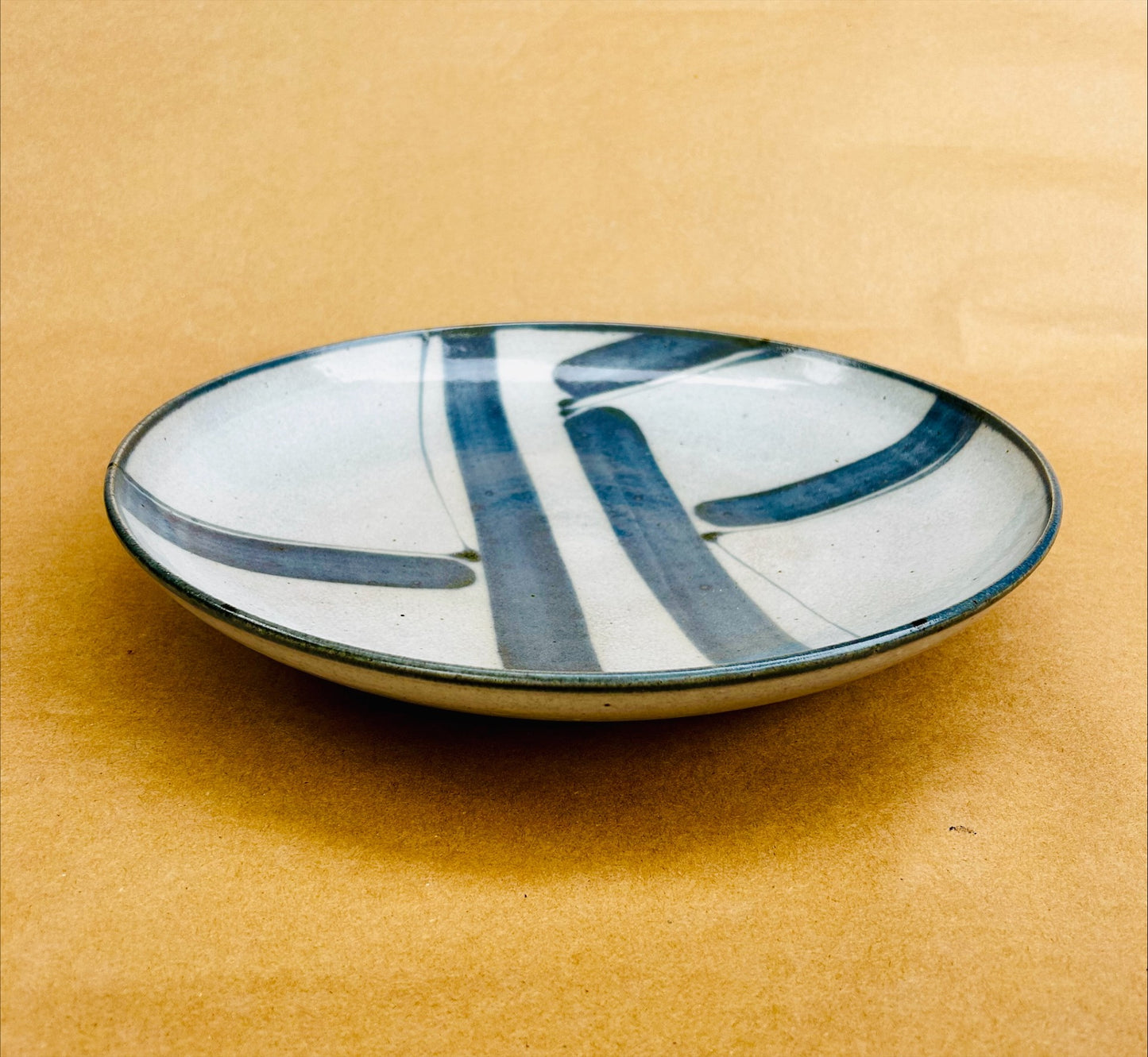 Huge ceramic dish from Kähler - signed HAK - no. 0020