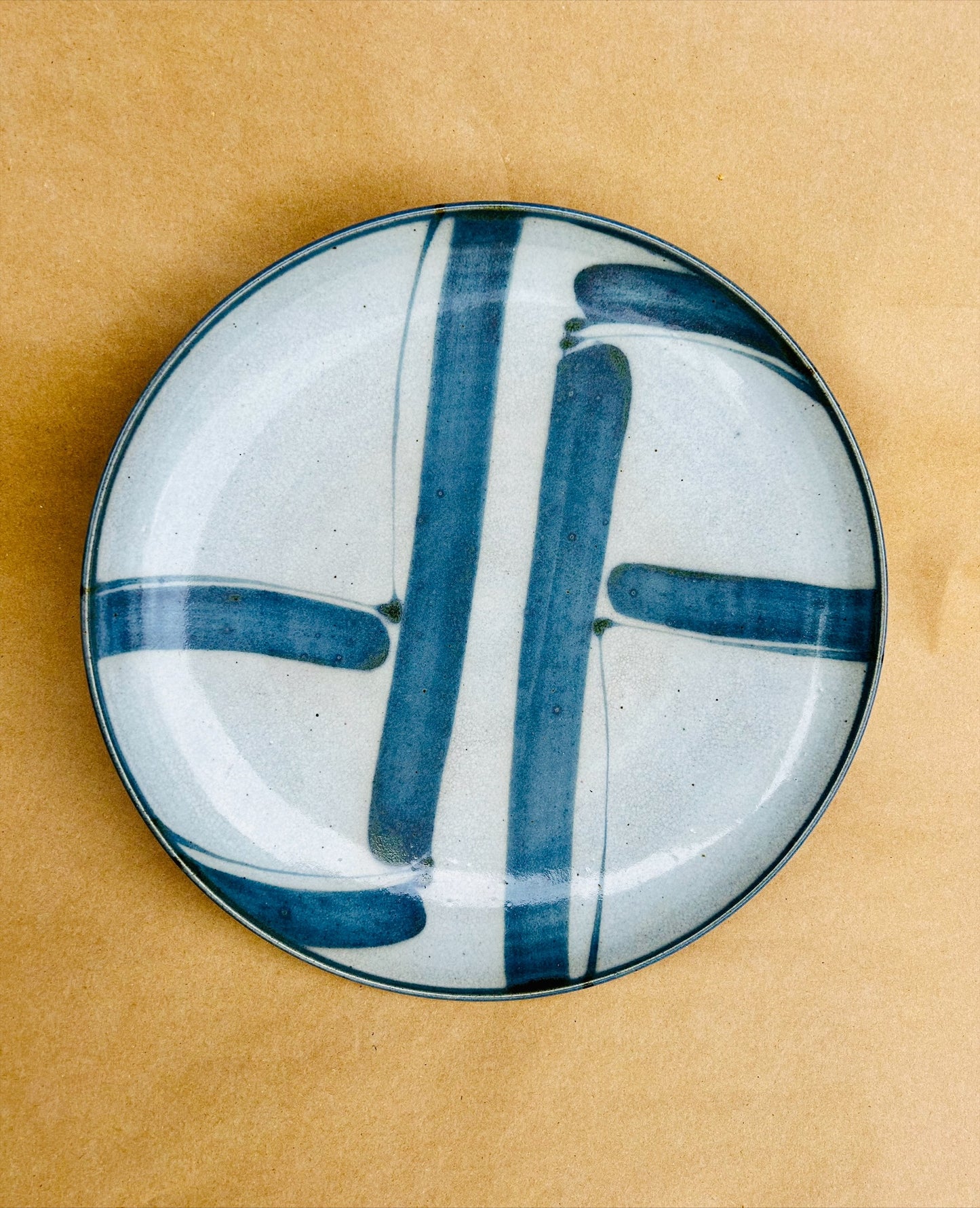 Huge ceramic dish from Kähler - signed HAK - no. 0020